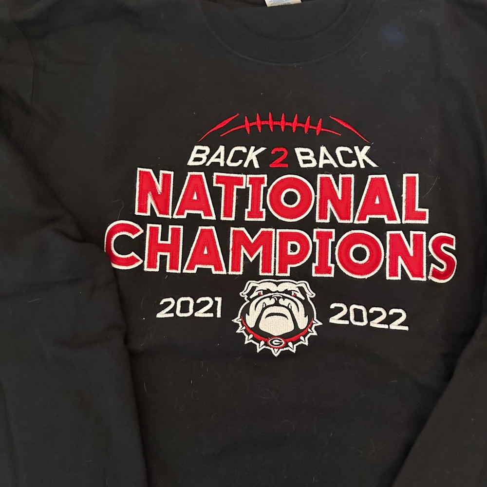 University of Georgia Back to Back National Champions Sweatshirt